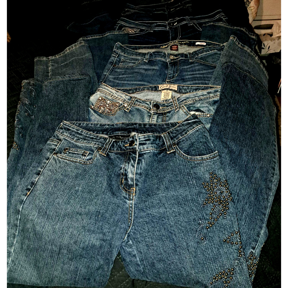 Jeans Bundle of 6 Size 6 Fabulous Jeans-Lucky Brand - Arizona - APT 9 -Earl-INC